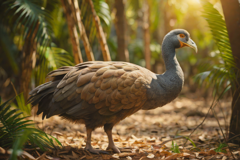 Dodo bird, the extinct flightless bird from Mauritius that Colossal Biosciences is working to bring back via genetic engineering and artificial egg incubation