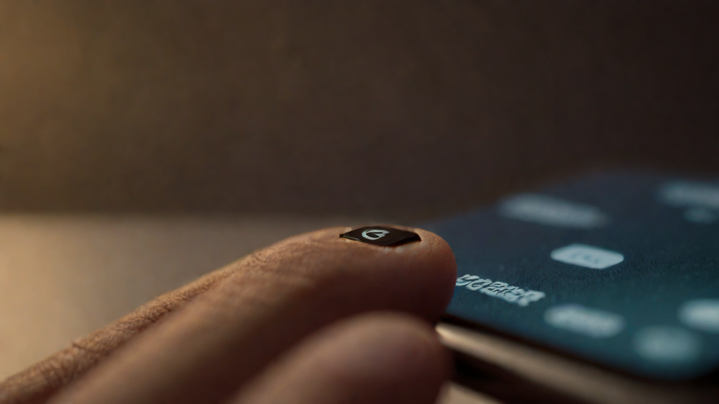 A fingertip hovering over a smartphone pause button, representing the cost of pausing Starlink service