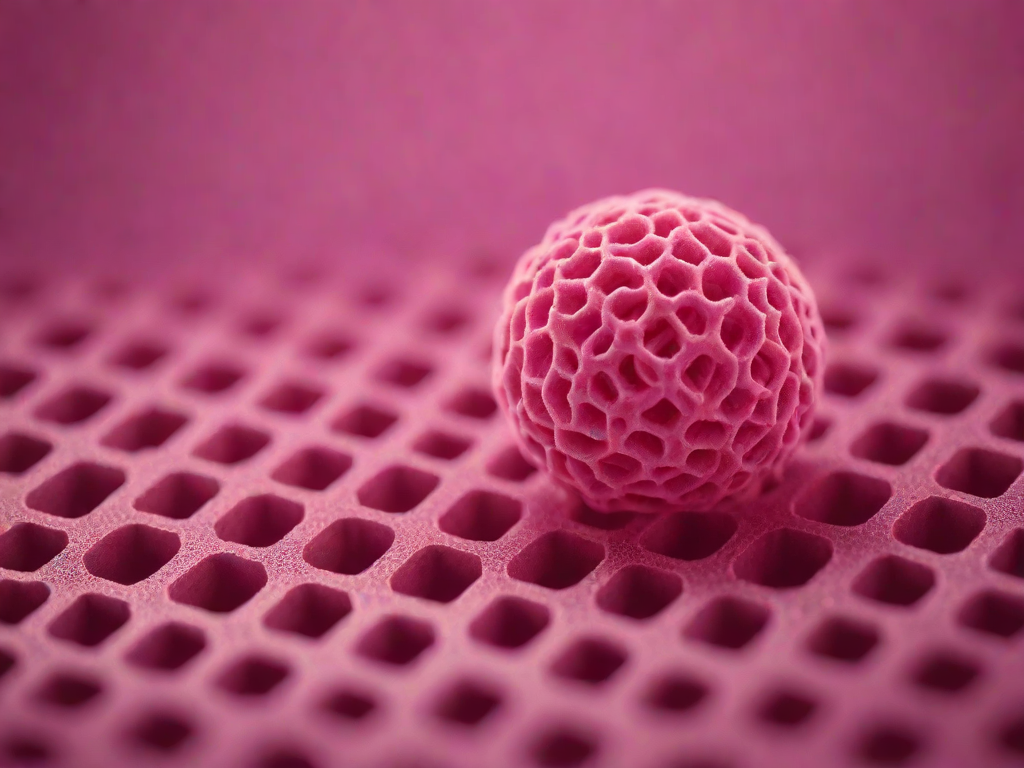 Brain organoid sphere on a multi-electrode array chip